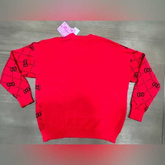 Sanrio Hello Kitty Christmas Red Sweater NEW With Tags, X-Large - Picture 2 of 7